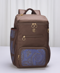 Earthy: Brown and Blue